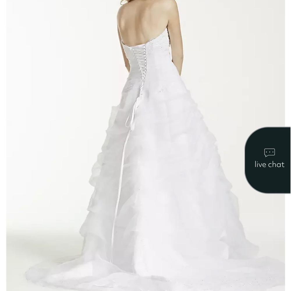 David’s bridal 9L9479 wedding gown - Picture 3 of 17